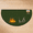 Green-2'8" x 4'11" (Semicircular), variant on Fireplace Mat For Home Protection 4' X 2'4" 0.04'' Brown | 1800°f Rugs Fiberglhearth Fireplaces Fire Resistant Protect Against Embers Easy Ton