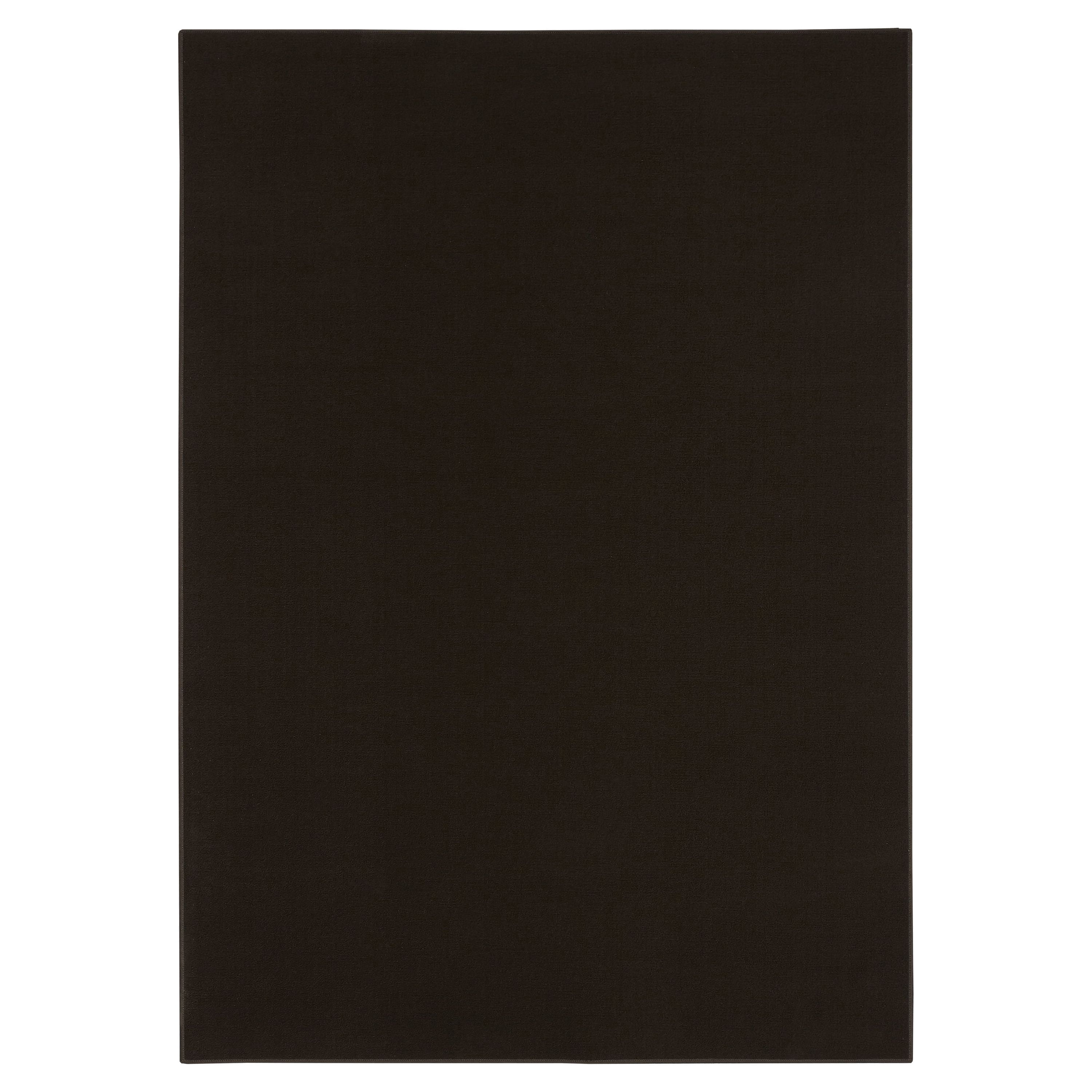 Mainstays Black Titan Area Rug, 7'6" x 10'