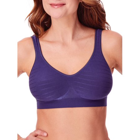 

Bali Comfort Revolution® ComfortFlex Fit® Wirefree Bra In the Navy Stripe 2XL Women s