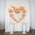 thumbnail image 3 of Efavormart 2 Pack 24" Large Rose Gold | Blush Real Touch Artificial Foam Craft Roses, 3 of 8