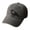 Gray, variant on Crow Design Baseball Cap Punk Adjustable Strap Baseball Hat for Music Festival and Theme Event Gathering Headwear