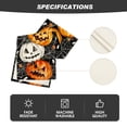 thumbnail image 5 of Smile Jack O Lantern Pumpkin Ghost Spider Halloween Table Runner Black 13 x 72 Inch, 5 of 7