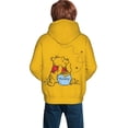 thumbnail image 2 of Winnie The Pooh Hoodie for Boys and Girls 3D Print Pullover Novelty Hooded Sweatshirt Hoodies with Big Pockets(Small), 2 of 7