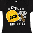 thumbnail image 4 of Inktastic Its My 2nd Birthday with Construction Tools Boys Baby Bodysuit, 4 of 5
