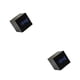 thumbnail image 2 of Toystoory Despertador digital de escritorio, exquisito estilo simple para el hogar, mesita de noche para interiores, relojes de cuadrados, Negro 2piezas, 2 of 6