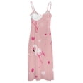 thumbnail image 5 of Flamingo Pattern Sleeveless Dress Women's Luxury Party Dress Birthday Dresses for Women, 5 of 7