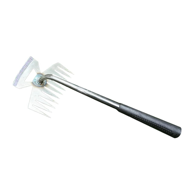 Desbrozadora multifuncional, extractor de desmalezado manual, herramienta de eliminación de plantas portátil, suelo suelto, desmalezadora manual de acero con alto contenido de Mango de . Zulema Extractor de malezas
