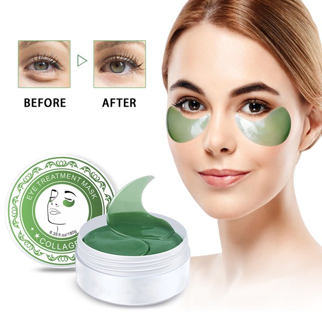 Hiroke Green Alga Under Eye Mask, Eye Gel Pads, Under Eye Patches