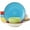 Multicolor, variant on Elama Mason 12 Piece Double Bowl Stoneware Dinnerware Set in Assorted Colors