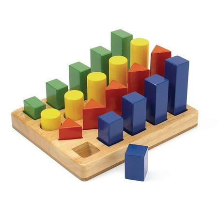 UPC: 0191487010856 | Excellerations Shape Sequence Blocks – 21 Pieces