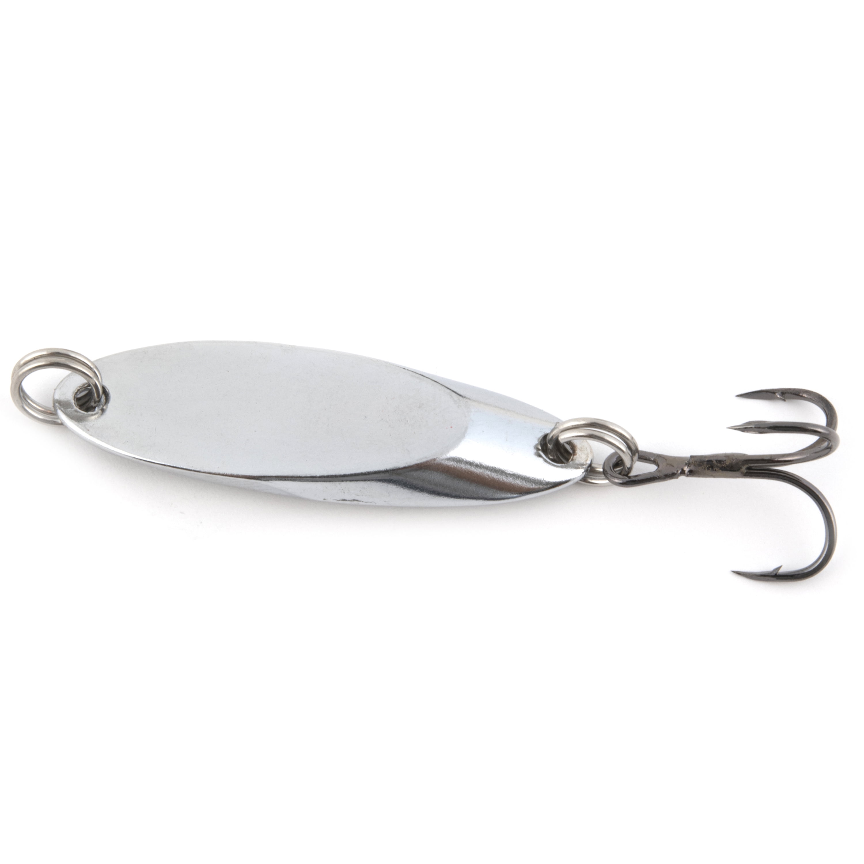 (3 pack) Ozark Trail 1/8 oz. Cast Spoon Fishing Lure, Silver