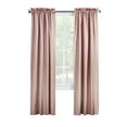 thumbnail image 2 of Twinning Pole Top Window Curtain Panel Pair each 40" x 84" in Burgundy, 2 of 6
