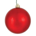 thumbnail image 1 of Adorno Navideño Vickerman Bola Roja Brillante 30 cm Plástico, 1 of 4