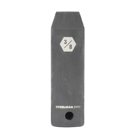 

STEELMAN PRO 1/2-Inch Drive 3/8-Inch Deep 6-Point Impact Socket 60512