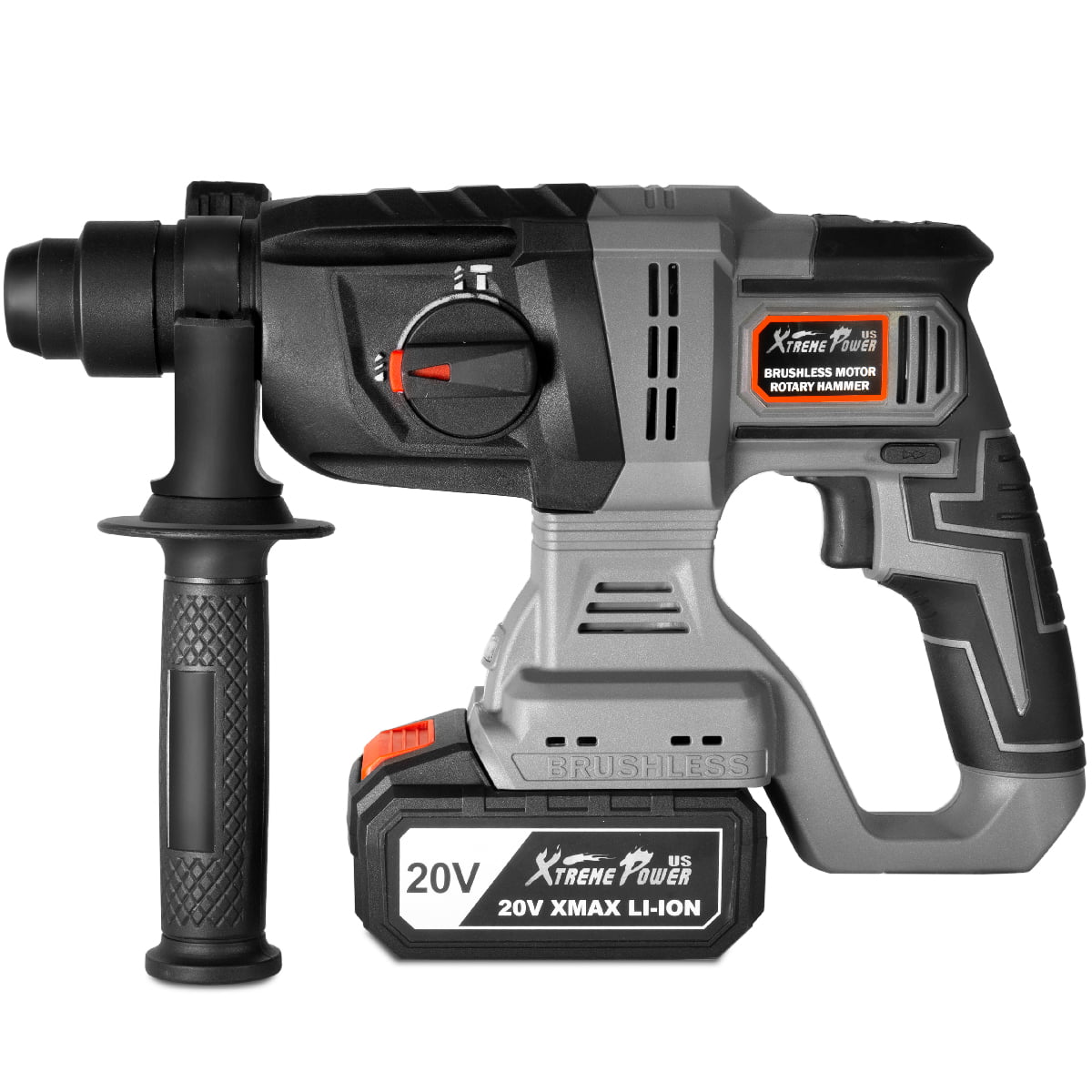20V-Max Cordless SDS-Plus Rotary Hammer Drill 2.2J Drilling with Carrying Bag 