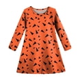 thumbnail image 3 of Vestido infantil de diseño moderno y lindo, 170 g, seda de leche cepillada, regalo para el Día del Niño para niñas, 3 of 5