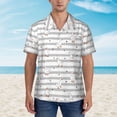 thumbnail image 2 of Fotbe Cute Goose Camisa Hawaiana para Hombre Unisex – Camisa Casual de Verano con Botones de Manga Corta de Algodón y Lino,Small, 2 of 7