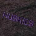 thumbnail image 5 of Men's Colosseum Black Washington Huskies Big & Tall Down Swing Polo, 5 of 5