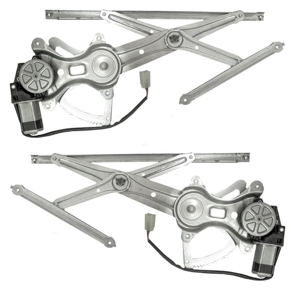 Brock Window Regulator w/ Motor for 2003-2008 Corolla Front Set 6982002170