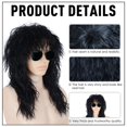 thumbnail image 3 of CliCling Cabello Humano Cara Falsa Barba y Bigote Disfraz Negro Barba para Adultos Hombres Maquillaje Realista Encaje Barbas Falsas Invisibles, 3 of 5
