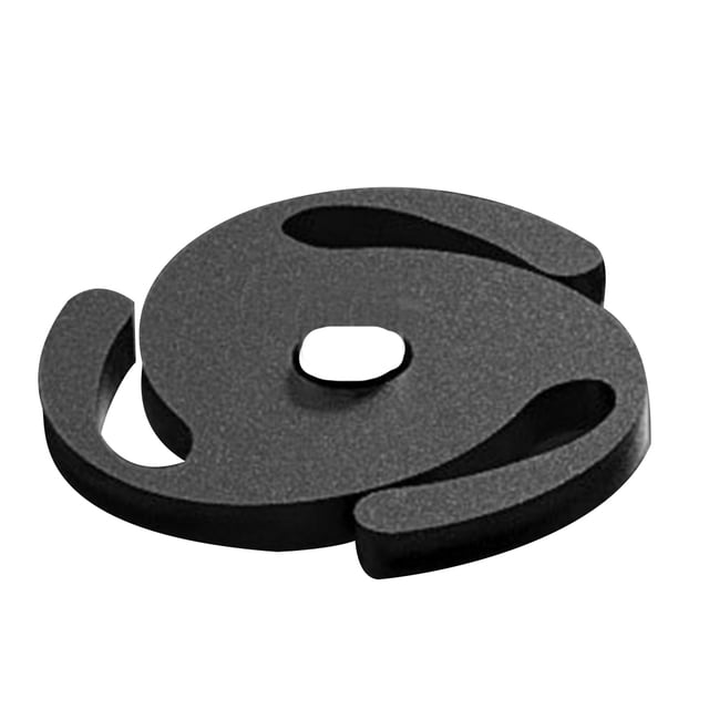 BESTYASH Accesorio Adaptador De Vinilo En Aluminio Negro Para Tocadiscos Compatible Y