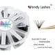 thumbnail image 4 of Extensiones de pestañas WENDY LASHES, ventiladores prefabricados, 500 unidades, 30 D, 0,07 mm, 4 of 6
