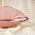 thumbnail image 3 of Unique Bargains Set of 2 Soft Throw Pillow Covers with Cute Embroidery Pink, 3 of 7