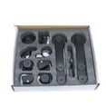 thumbnail image 1 of 304 Stainless Steel Sink Single Sliding Glass Door Hardware Rolling Kit for Shower Barn Office ,Widely Used, 1 of 5