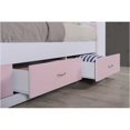 thumbnail image 4 of Pemberly Row Twin Captain Storage Bed with 3 Drawers in Pink, 4 of 6