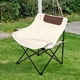 thumbnail image 2 of Silla de camping plegable perfecl de tela Oxford Beige, 2 of 8