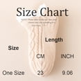 thumbnail image 3 of 3Pack Unisex - Floor Socks with Warm, Thick Indoor Sleep Socks for Men and Women Blue, 3 of 3