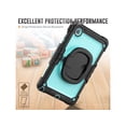 thumbnail image 3 of Case for Lenovo Tab M11 11 inch 2024 Model TB330FU TB330XU TB-331FC with Screen Protector Hand Shoulder Strap 360 Rotating Kickstand Stylus Pen, Rugged Full Body Protection Cover, 3 of 6