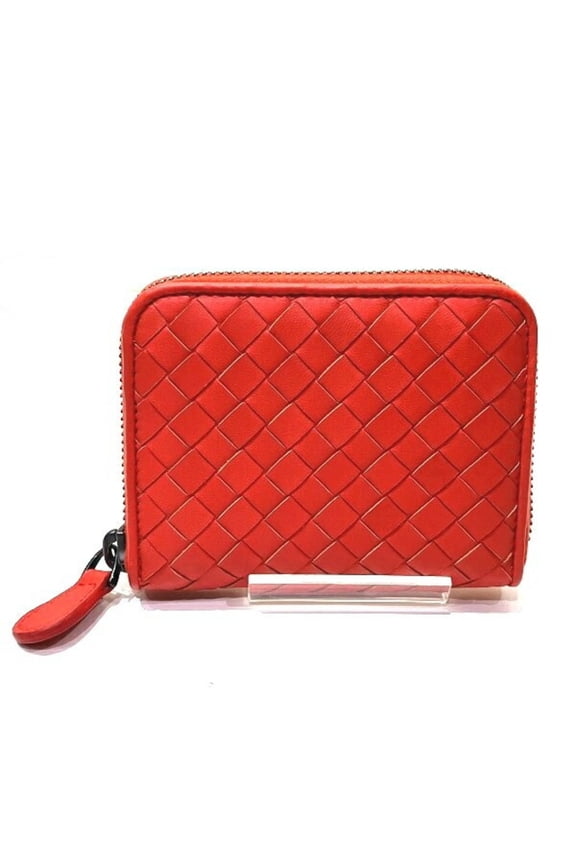 Pre-Owned Bottega Veneta Intrecciato Coin Purse, Wallet/Coin Case, Women's Wallet