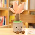 thumbnail image 1 of Creative Succulent Plant Decoration Plush Fun Simulation Potted Office Home Decoration-SinKeeU, 1 of 4
