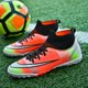 thumbnail image 3 of Botas de fútbol profesionales para hombre, botines de entrenamiento para deportes al aire libre, ultraligeros, césped, Futsal, de alta calidad, cómodos, 3 of 5