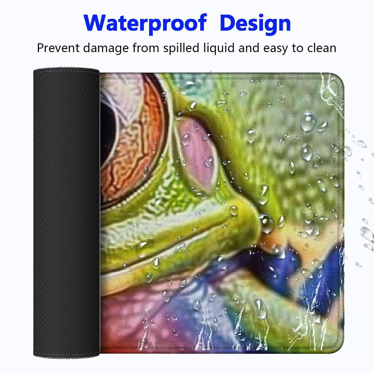 Heduofu Mousepad Mousemat with Rubber Base Desk Protector Pad for Laptop Mousemats Computer Desk Mat Non-Slip Desk Pad for Work Office Home 31.5x11.8 in