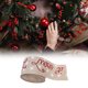 thumbnail image 4 of XWSHYW Decoraciones para El Hogar Cinta Navideña Cinta de Lino Cinta de Espíritus Navideños Los Suministros de Decoración Se Pueden Convertir En Un Lazo Decorativo, 4 of 5
