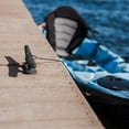 thumbnail image 3 of 5x 4" Dinghy Kayak Marine Boat Dock Anchor Line Tie Down Cleat Flat Top, 3 of 5