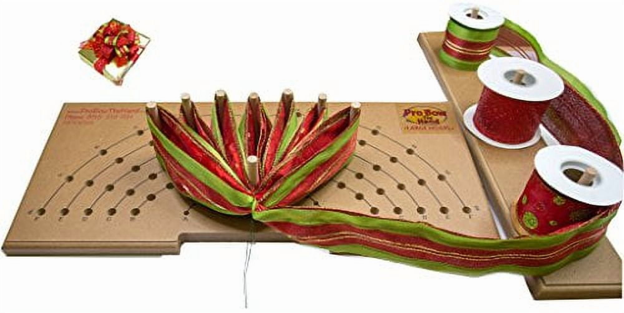 Pro Bow The Hand Bow Maker (Large) - Custom Make Ribbon Bows, DIY Wedding Bows, Wreath Bows