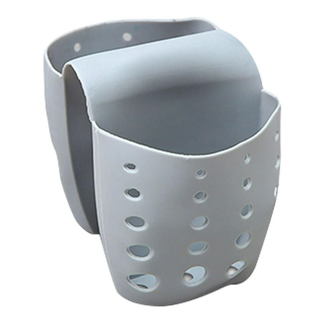 Organizador de fregadero colgante para esponjas de cocina Gris-3