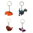 thumbnail image 5 of AOOOWER 12Pcs European and American Dinosaur Keychain Party Gifts PVC Crafts Car Pendant, 5 of 8