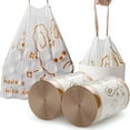 thumbnail image 3 of ACDANC Small Trash Bags Drawstring,Small Bathroom Garbage Bags,60 Counts Trash Can Liners for Bathroom Kitchen,White Rabbit Print 2 Gallon Small Trash Can Liners, 3 of 7