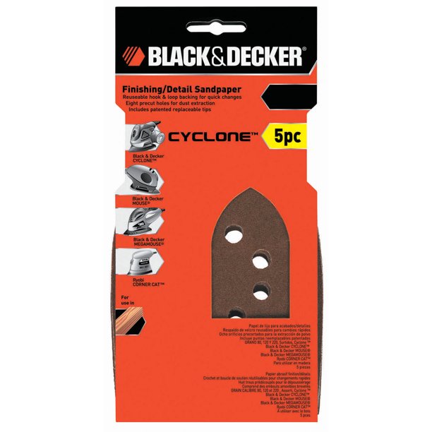 Black & Decker Cyclone Mouse Sandpaper