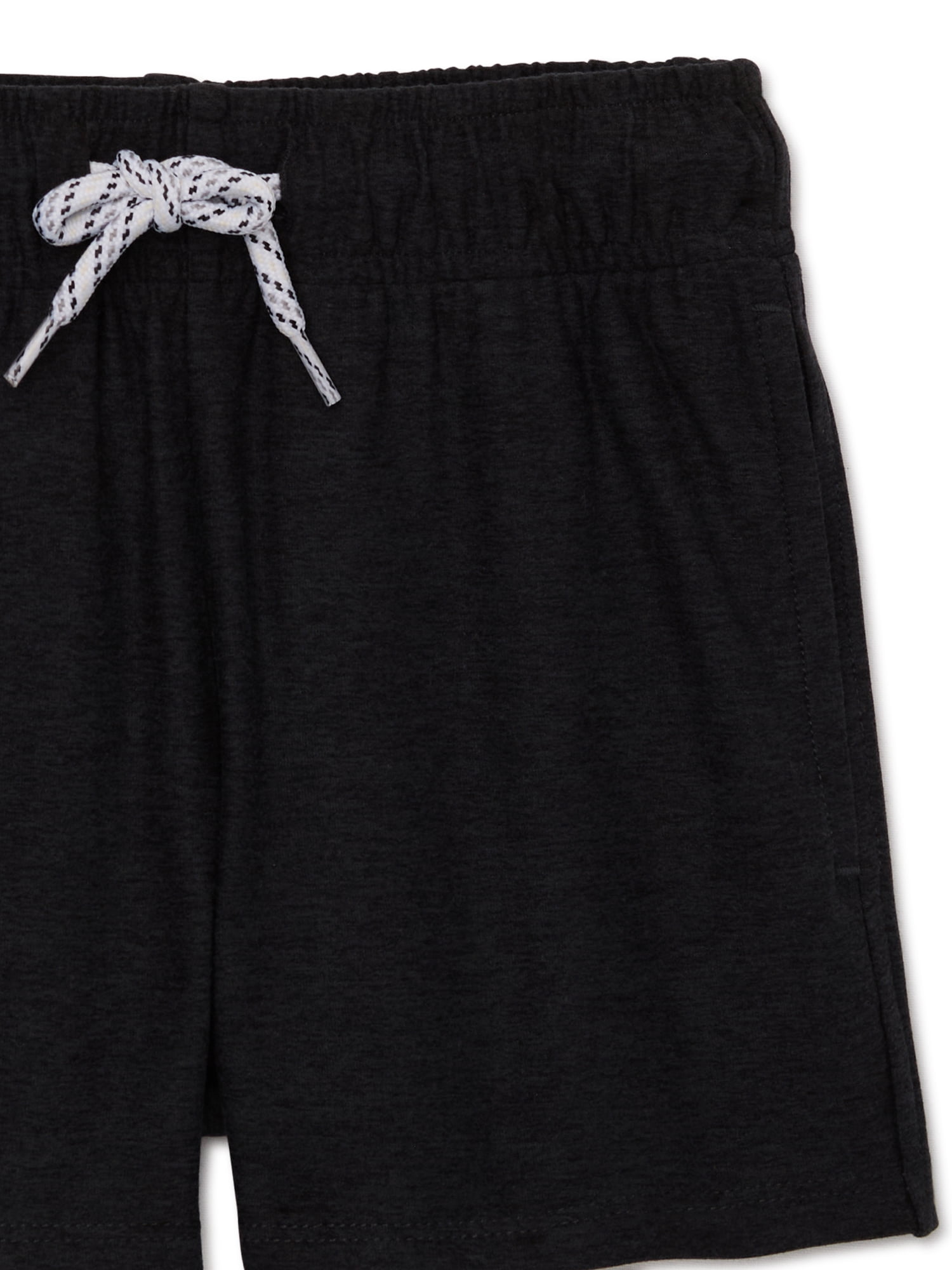 Athletic Works Girls ButterCore Super Soft Performance Gym Shorts, 4" Inseam, Sizes XS-2XL, 2-Pack