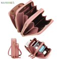 thumbnail image 3 of BadPiggies Crossbody Cellphone Purse Women Touch Screen Bag RFID Blocking Wallet Handbag Adjustable Shoulder Strap (Pink), 3 of 9