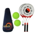 thumbnail image 2 of Tai Racket Ball Set Softball Fitness Taiji Rouli Ball Racket with Storage Bag for Elderly Fitness Training Set J, 2 of 10