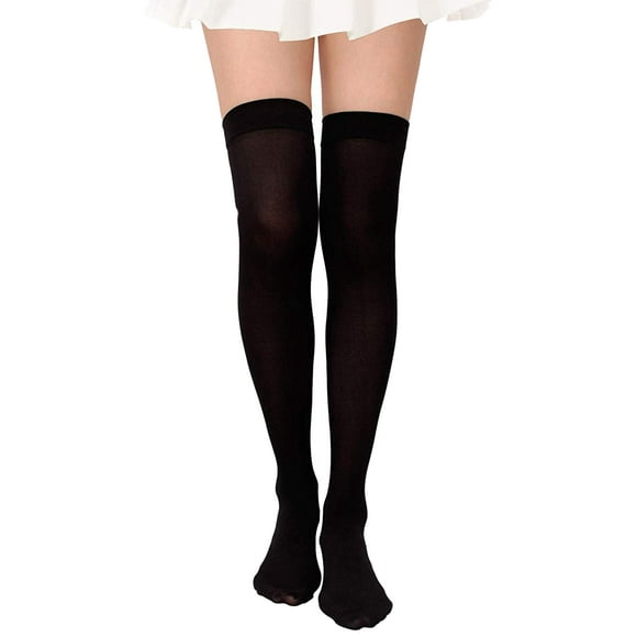 Plus Size Thigh High Stockings