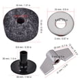 thumbnail image 4 of Cymbal Sleeve,Drum Felt Washer Pad Cymbal Felt Washer Cymbal Washer Set Exceptional Value, 4 of 9
