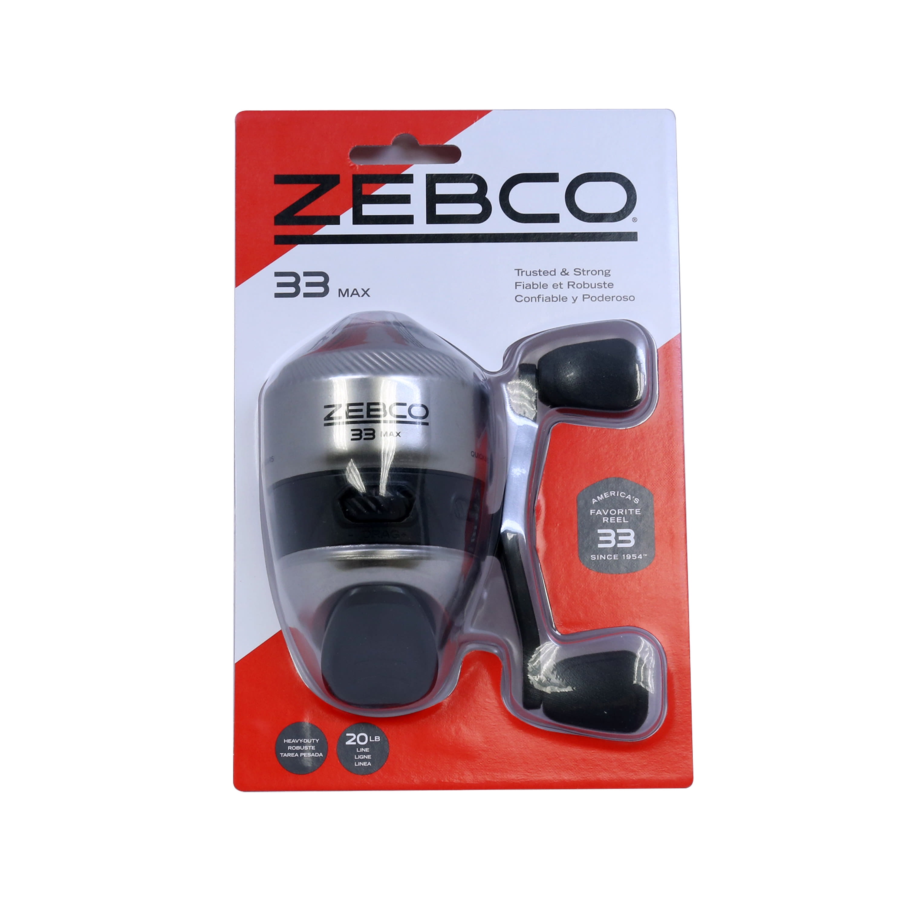 Zebco 33 MAX Spincast Fishing Reel