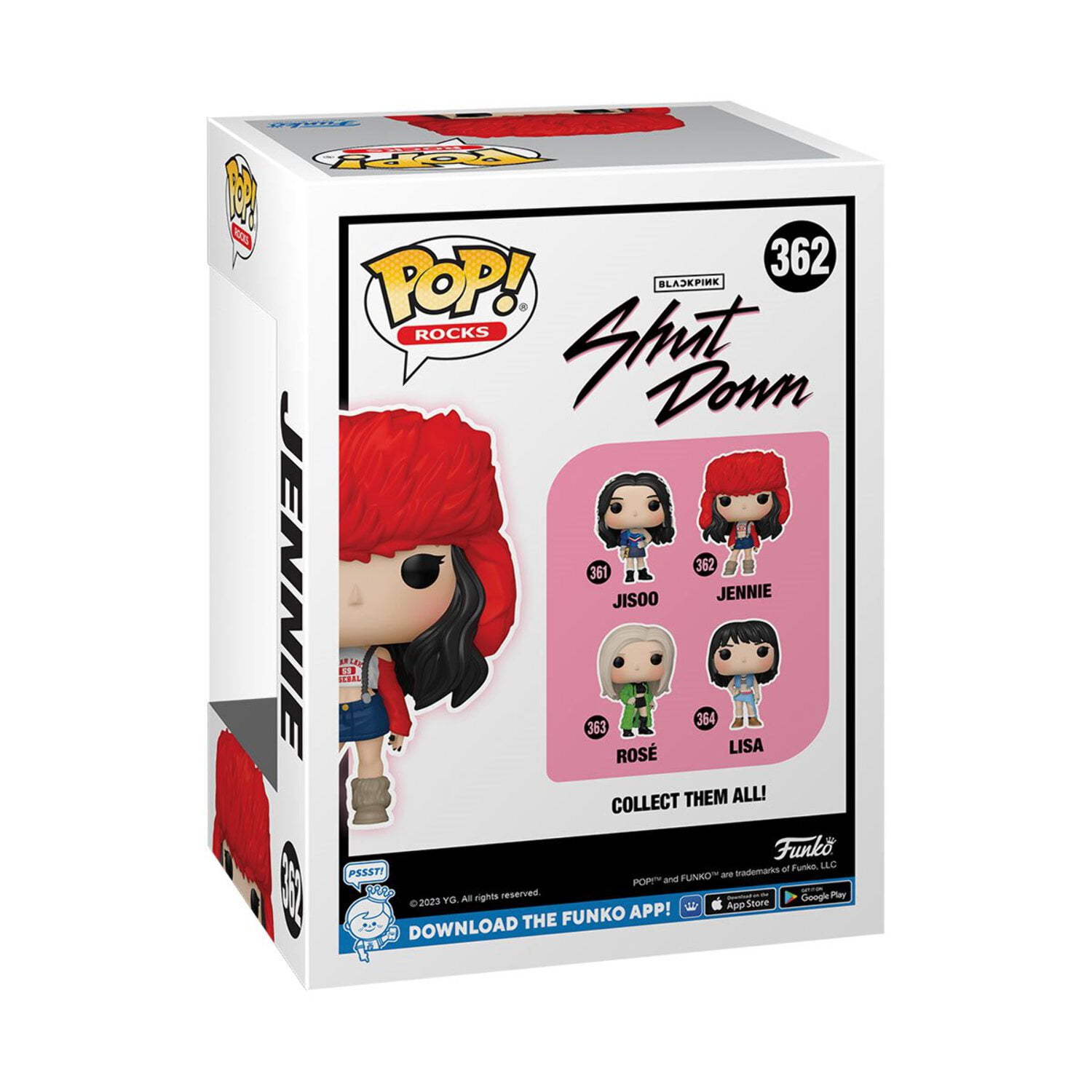 Funko Pop! Rocks: K-Pop BLACKPINK Jennie 362 Vinyl Figure
